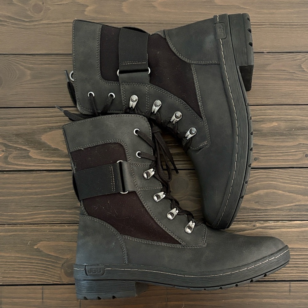 JBU by Jambu Stevie Water Resistant Black Memory Foam Boots